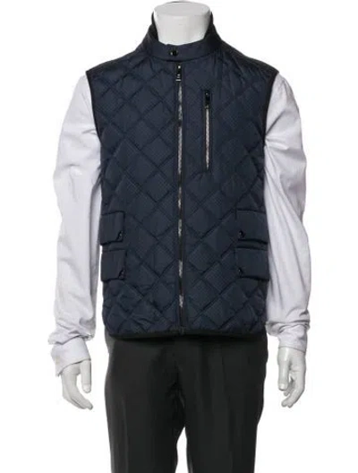 Pre-owned Porsche Design Patterned Vest In Blue