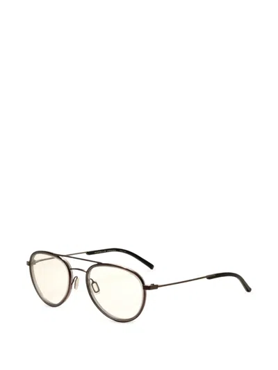 Porsche Design 파일럿 프레임 안경 In Black