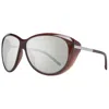 Porsche Design Brown Polyamide Sunglasses In Brown