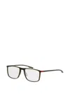 Porsche Design 직사각 프레임 안경 In Brown