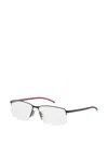 Porsche Design 직사각 프레임 안경 In Metallic