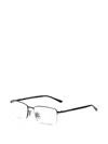 Porsche Design Rectangle-frame Glasses In Transparent