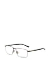 Porsche Design Rectangle-frame Glasses In Black