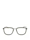 Porsche Design Rectangle-frame Glasses In Black
