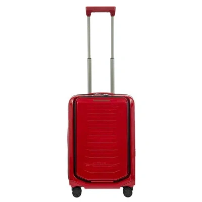 Porsche Design Roadster 21" Carry-on Expandable Spinner In Red