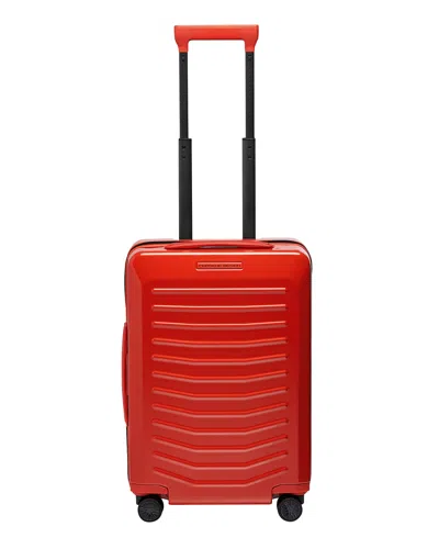 Porsche Design Roadster 21" Carry-on Spinner Luggage In Red