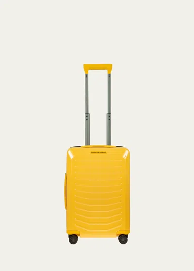 Porsche Design Roadster 21" Carry-on Spinner Luggage In Yellow