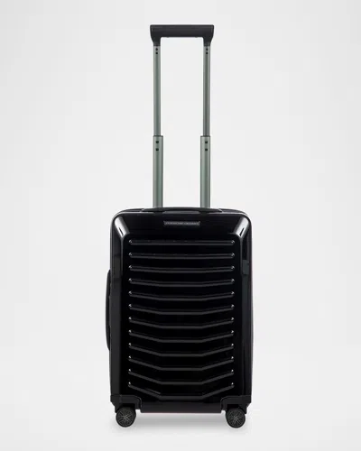 Porsche Design Roadster 21" Carry-on Spinner Luggage In Shiny Black