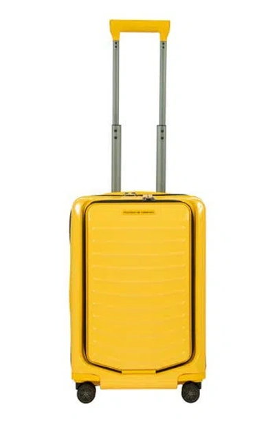 Porsche Design Roadster 21-inch Hardside Carry-on Luggage In Racing Yellow