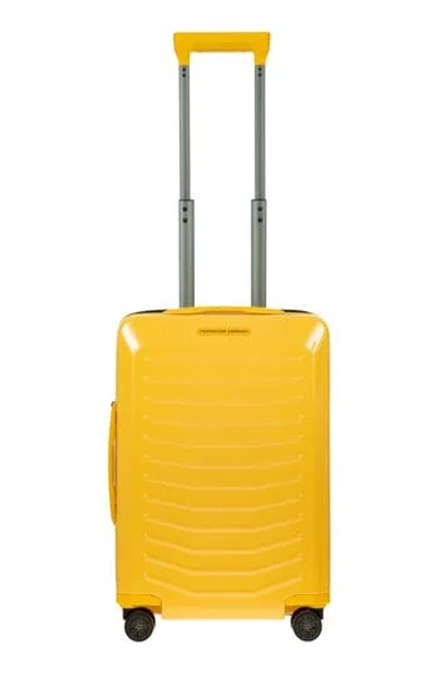 Porsche Design Roadster 21-inch Hardside Carry-on Luggage In Racing Yellow