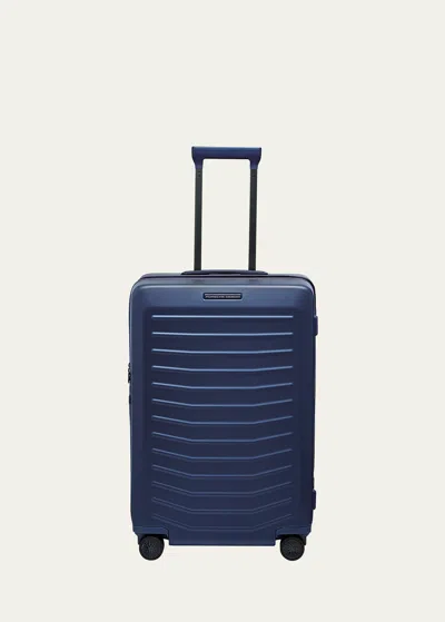 Porsche Design Roadster 27" Expandable Spinner Luggage In Blue