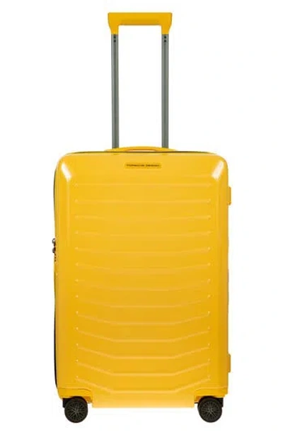 Porsche Design Roadster 27-inch Hardside Spinner Luggage In Racing Yellow