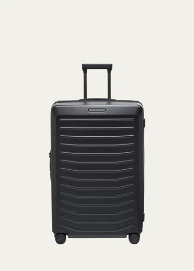 Porsche Design Roadster 30" Expandable Spinner Luggage In Black