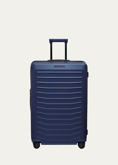 Porsche Design Roadster 30" Expandable Spinner Luggage In Blue