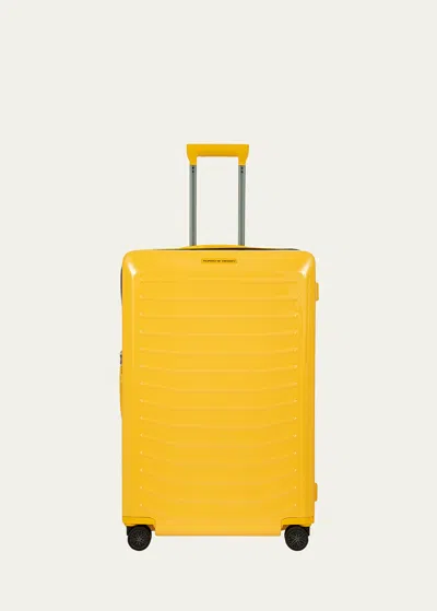 Porsche Design Roadster 30" Expandable Spinner Luggage In Racing Yellow