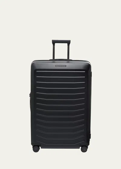 Porsche Design Roadster 32" Expandable Spinner Luggage In Black