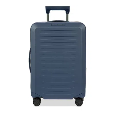 Porsche Design Roadster Hardcase 21 Expandable Spinner Suitcase In Blue