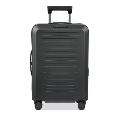Porsche Design Roadster Hardcase 21 Expandable Spinner Suitcase In Black