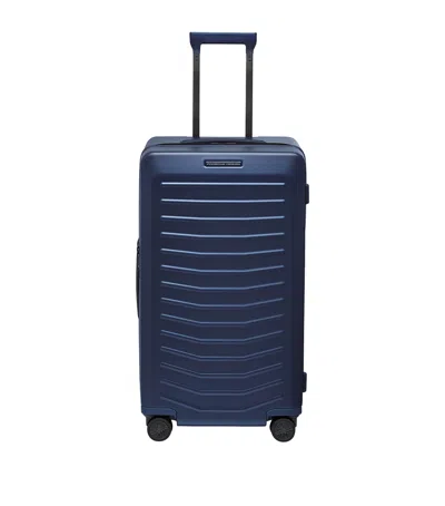 Porsche Design Roadster Hardcase Trolley In Blue