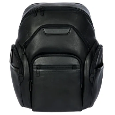 Porsche Design Roadster Leather Evo Backpack L In Black