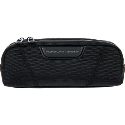 Porsche Design Roadster Nylon Accessory Pouch In Black