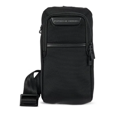 Porsche Design Roadster Nylon Evo Crossbody Bag In Black