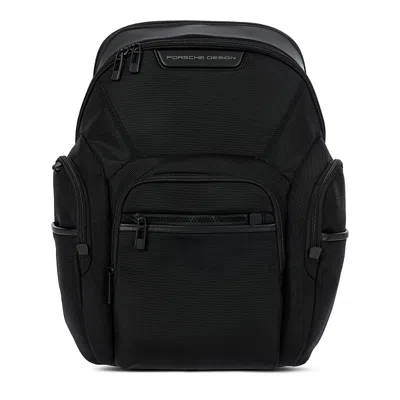 Porsche Design Roadster Nylon Evo Expandable Backpack In Black