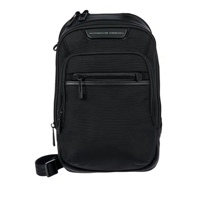 Porsche Design Roadster Nylon Evo Sling Bag In Black