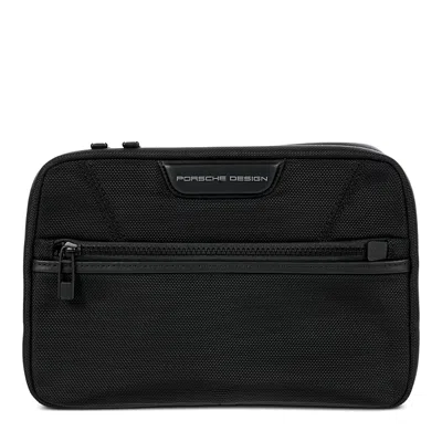 Porsche Design Roadster Nylon Evo Washbag In Black