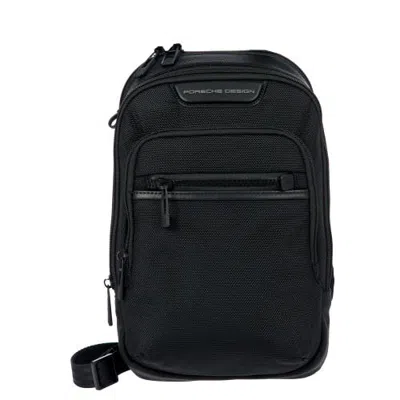 Porsche Design Roadster Nylon Sling Bag In Black