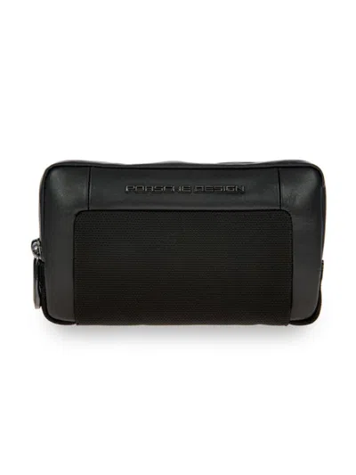 Porsche Design Kids' Roadster Nylon Travel Pouch In Black