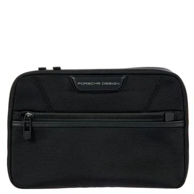 Porsche Design Roadster Nylon Washbag In Black