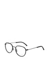 Porsche Design 라운드 프레임 안경 In Black