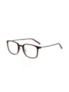 Porsche Design 스퀘어 프레임 안경 In Black