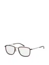 Porsche Design 스퀘어 프레임 안경 In Brown