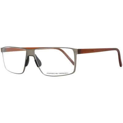 Porsche Design Stainless Steel Glasses Men's (frames) In Brown