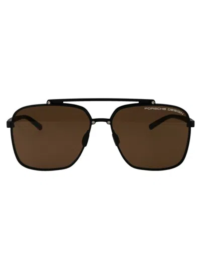 Porsche Design Sunglasses In Brown