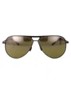 Porsche Design Grey Black Metal Sunglasses In B417 Grey Black