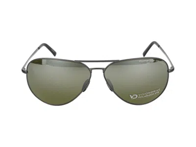 Porsche Design Sunglasses In Dark Grey