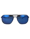 Porsche Design Square Frame Sunglasses In Blue