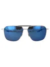 Porsche Design Square Frame Sunglasses In Palladium