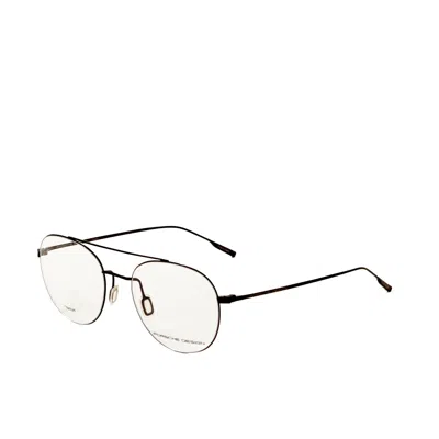 Porsche Design Unisex 52 Mm Brown Opticals In White