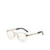 Porsche Design Unisex 52 Mm Silver Opticals In Gold
