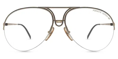 Porsche Design Vintage P5627 40 Men's Glasses Gold Size 59 - Free Lenses - Blue Light Block Available