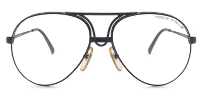 Porsche Design Vintage P5657 91 Men's Glasses Black Size 63 - Free Lenses - Blue Light Block Available