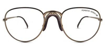 Porsche Design Vintage P5662 40 Men's Glasses Gold Size 52 - Free Lenses - Blue Light Block Available