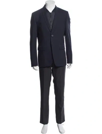 Pre-owned Porsche Design Wool Jacket In Blue