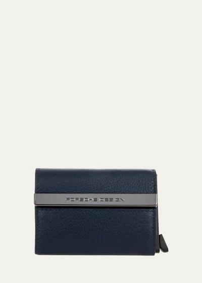 Porsche Design X Secrid Cardholder In Dark Blue