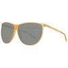 Porsche Design Yellow Polyamide Sunglasses In Orange