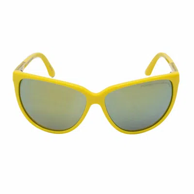 Porsche Ladies' Sunglasses  P8588-c  60 Mm Gbby2 In Yellow